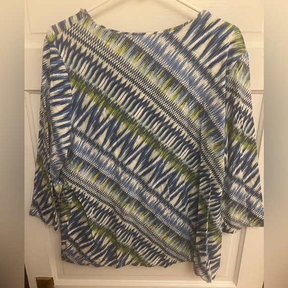 Ruby Rd. 3/4 length sleeve top - Picture 3 of 4